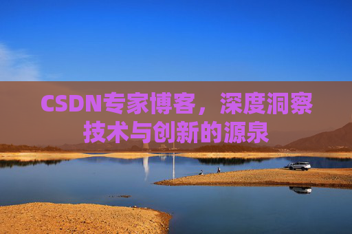 CSDN专家博客，深度洞察技术与创新的源泉